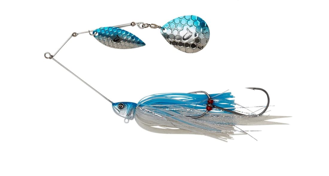 Spinnerbait Savage Gear Da Bush, Blue Silver, 14cm/21g