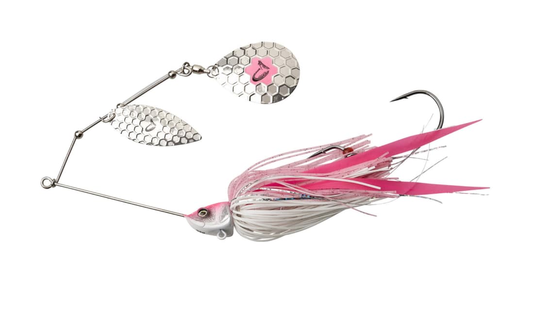 Spinnerbait Savage Gear Da Bush, Pink Silver, 14cm/21g