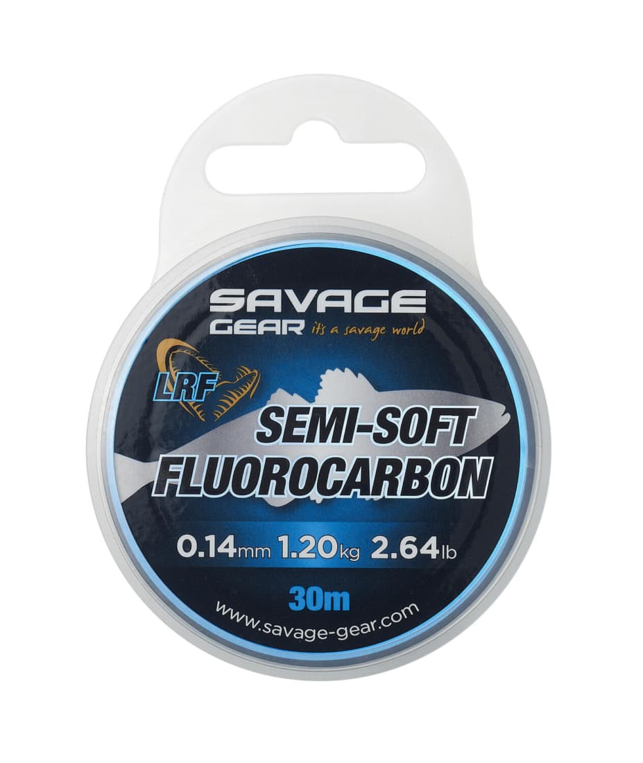 Fir fluorocarbon Savage Gear Semi-Soft Lrf, 0.14mm/1.2kg/30m