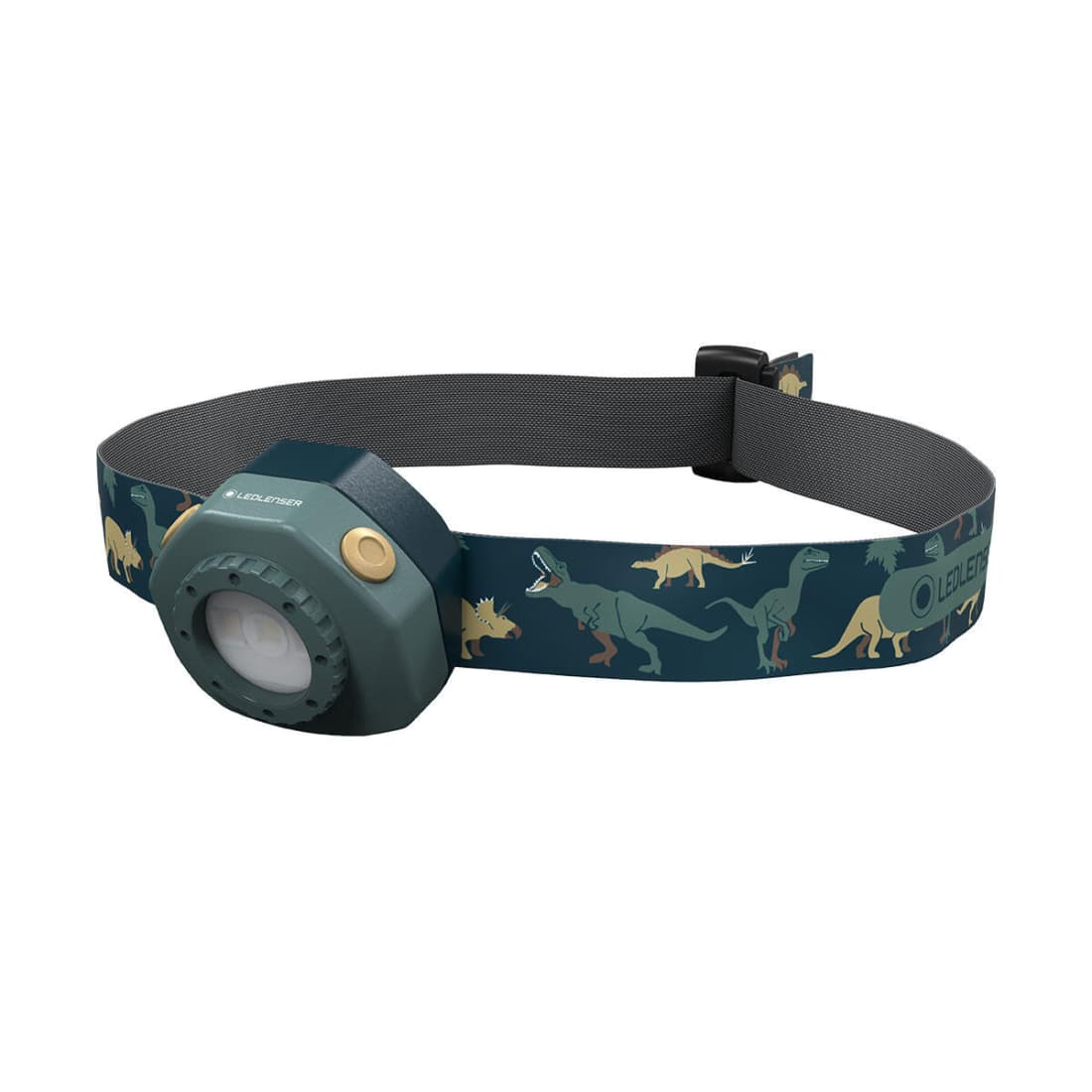 Lanternă de cap reîncărcabilă Ledlenser Kidler 4R Dinosaur, 40 Lumeni