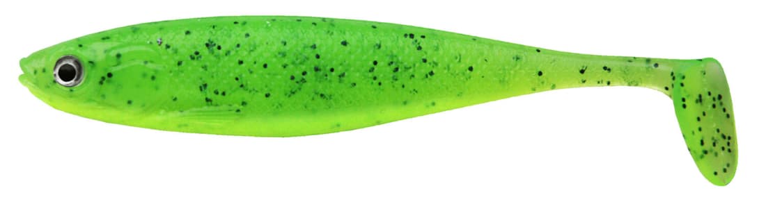 Shad Cormoran Action Fin, Sunny Green, 10cm/7g, 2buc/plic