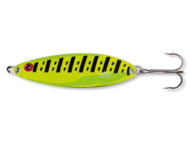Linguriță oscilantă Cormoran Cora X, Black Chartreuse, 7cm/15g