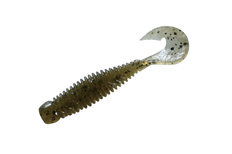 Grub Jackall Wobbring, Green Pumpkin Pepper, 7.6cm, 6buc/plic