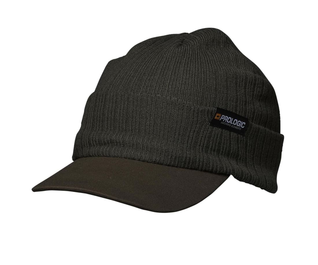 Căciulă tricotată cu cozoroc Prologic One Size, Forest Green