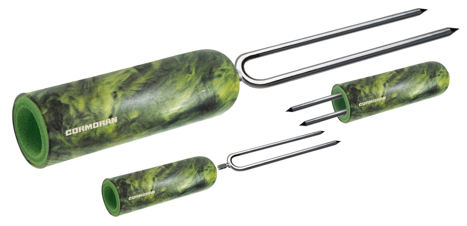 Suport tubular pentru încărcare lansetă Cormoran Tube Rod Holder, Green, 41cm