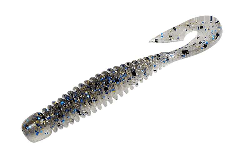 Grub Jackall Wobbring, Blue Gill-Pearl White, 7.6cm, 6buc/plic
