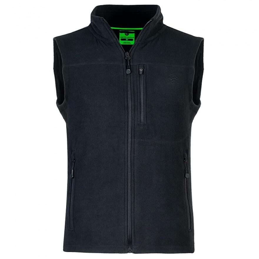 Vestă fleece Korda Kore, Black, X-Large