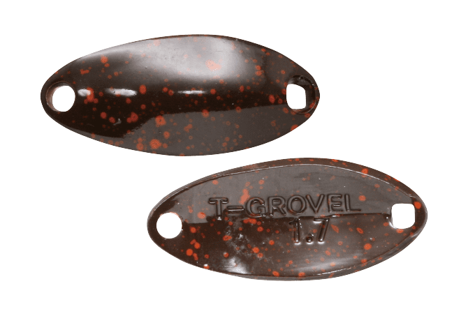 Linguriță oscilantă Jackall T-Grovel, Bite Red, 2cm/2g