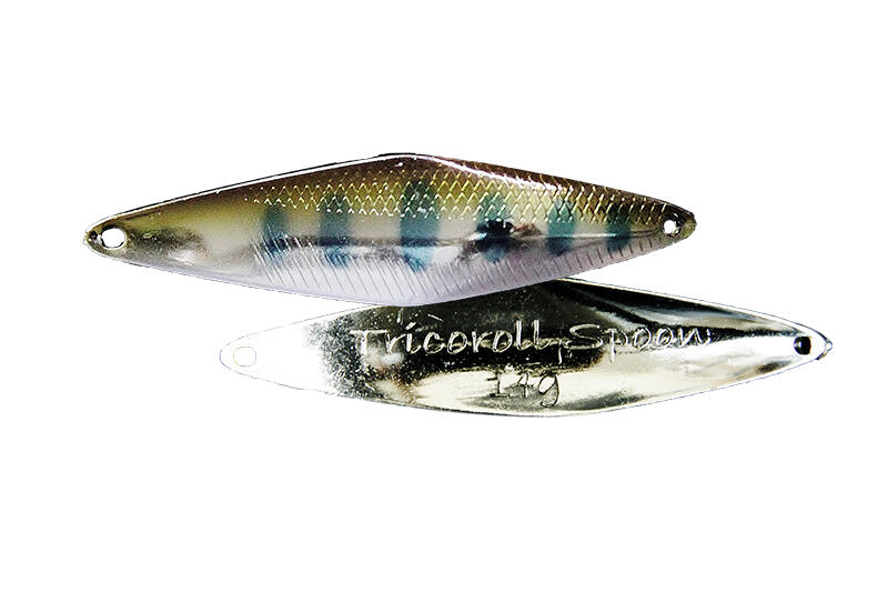 Linguriță oscilantă Jackall Tricoroll, Silver Yamame, 6.4cm/10g