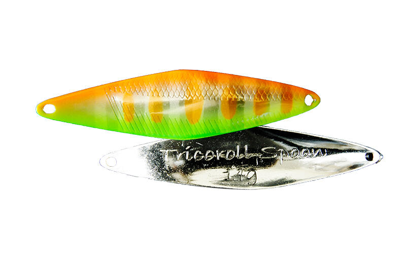 Linguriță oscilantă Jackall Tricoroll, Lime Yamame, 7.4cm/19g