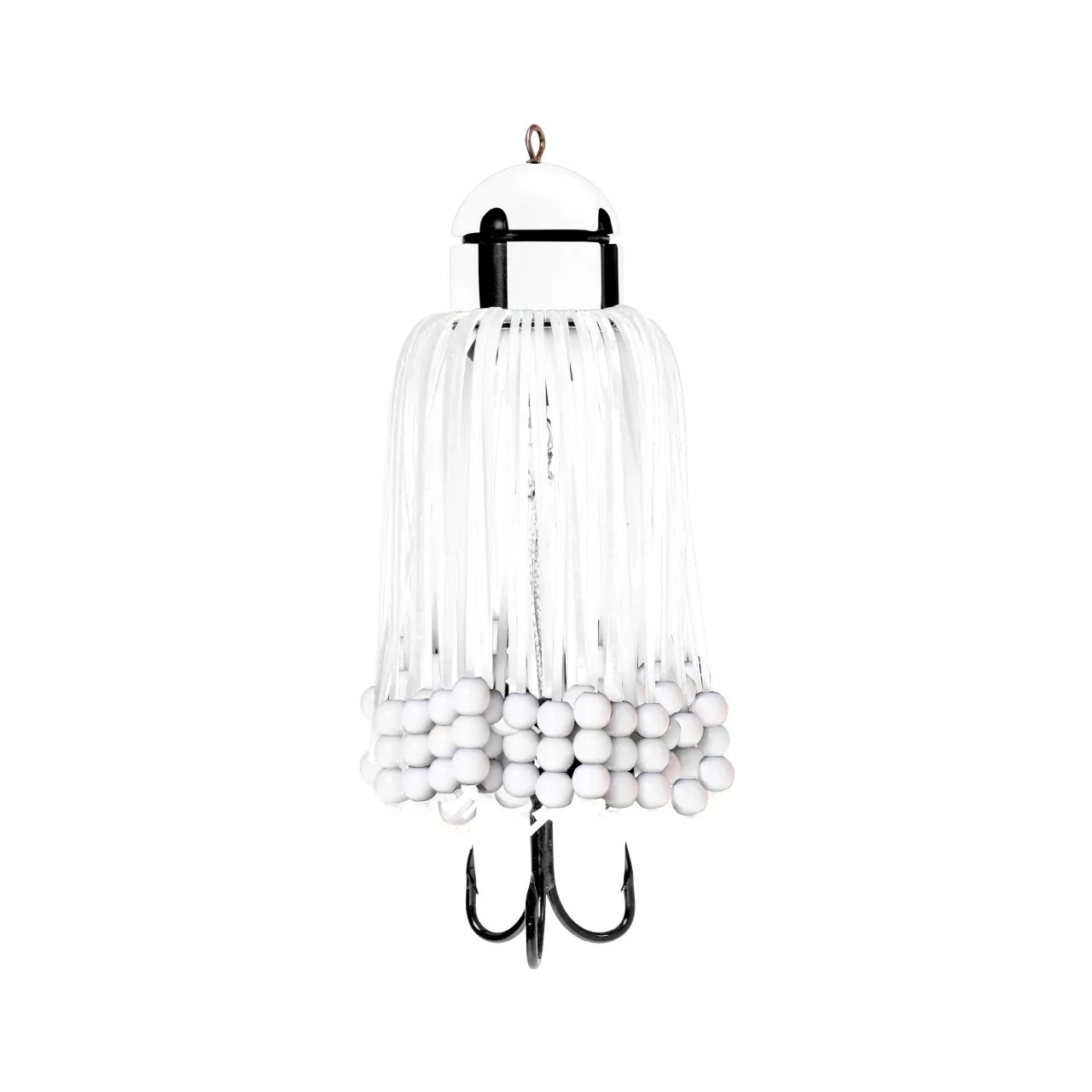 Teaser Zeck Clonk Rattle Teaser, White, 60g