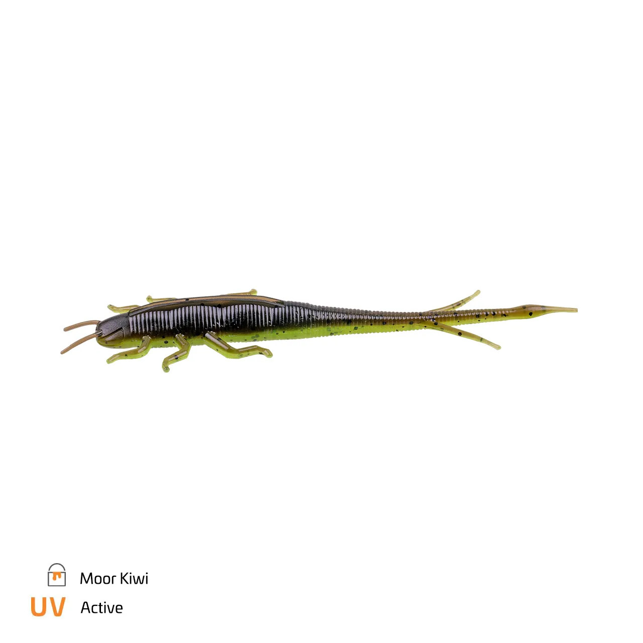 Nălucă Zeck BA Shaky Sneaker, Moor Kiwi, 6cm, 11buc/plic