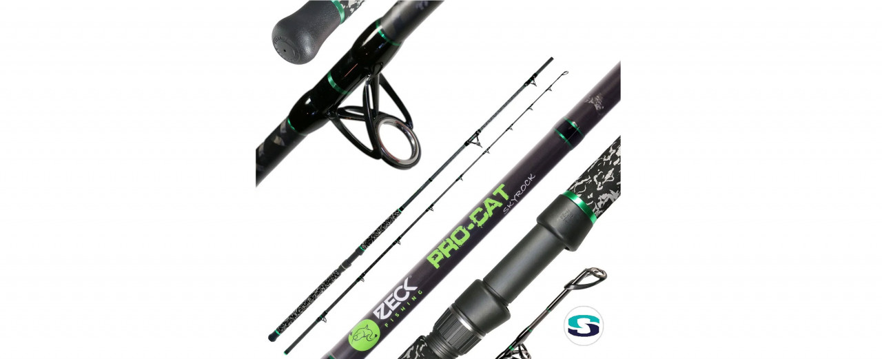 Lansetă Zeck Pro-Cat Skyrock 3.30m/500gr, 2buc