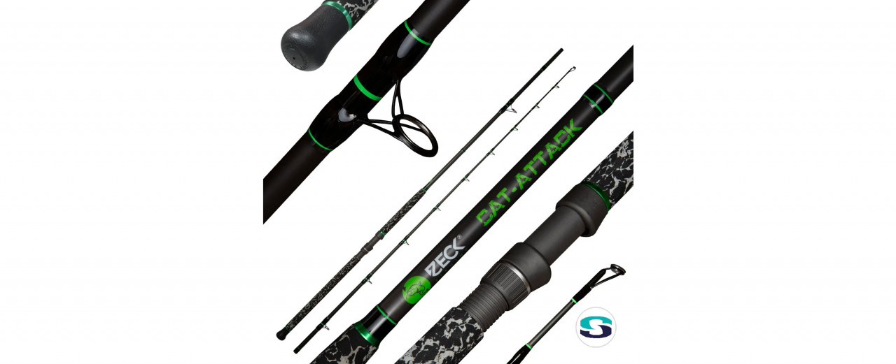 Lansetă Zeck Cat-Attack, 3m/380g, 2buc