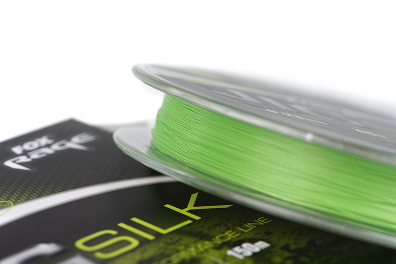 Fir textil Fox Rage Jig Silk Verde Fluorescent 0.10mm/15lbs/150m