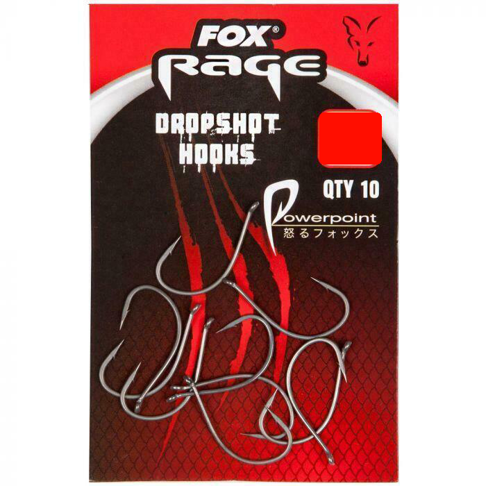 CÂRLIGE DROPSHOT FOX RAGE ARMAPOINT® NR.4 10BUC/PLIC