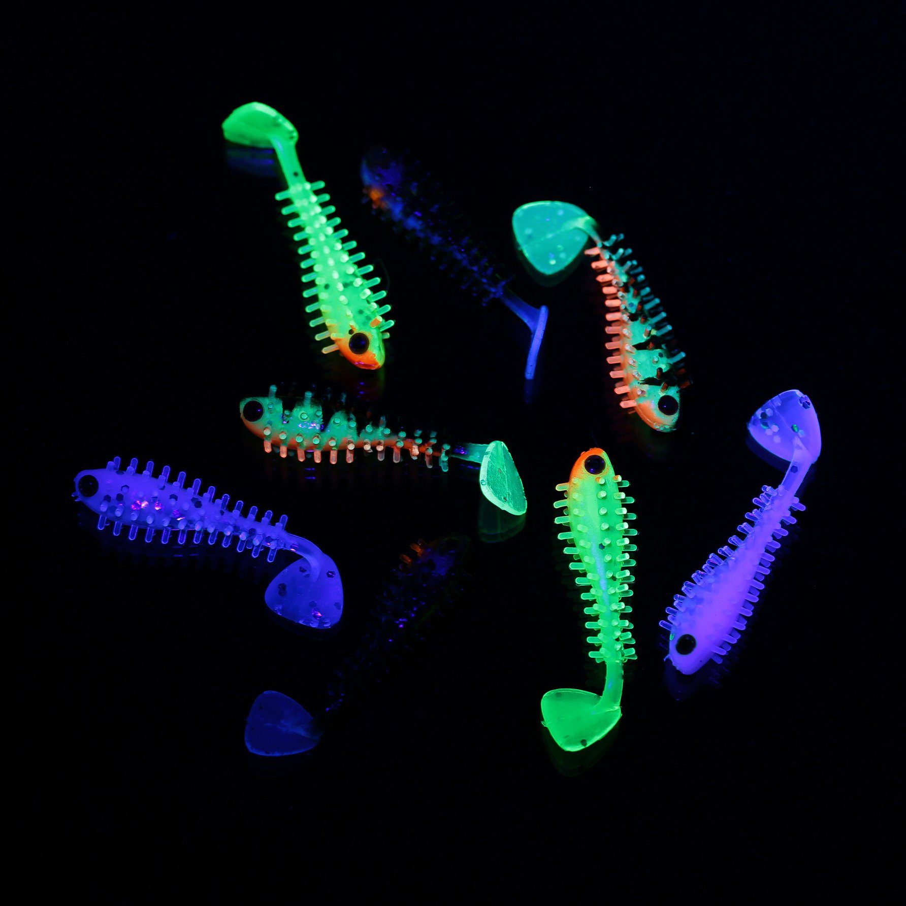 SHAD FOX RAGE UV MICRO SPIKEY 4CM 8BUC/BLISTER