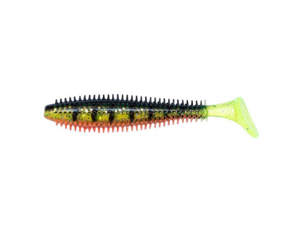Grub Fox Rage Spikey Shad UV, Perch, 12cm