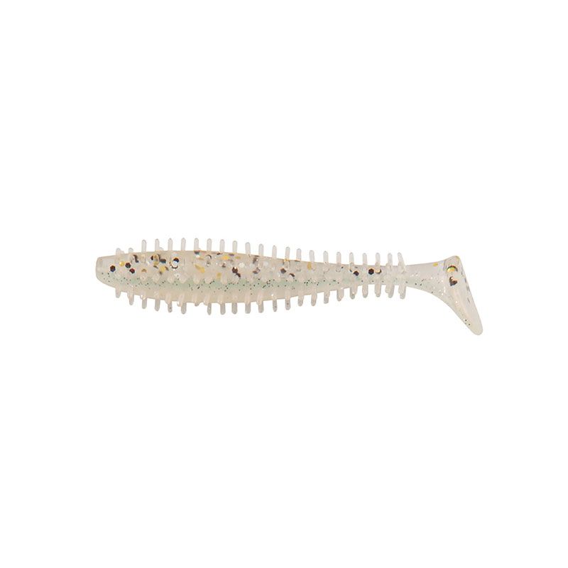 Grub Fox Rage Spikey Shad UV, Salt N' Pepper, 12cm