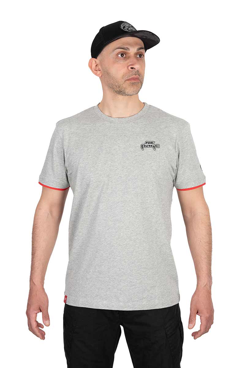 Tricou Fox Rage Voyager Tee, Light Grey, 3X-Large