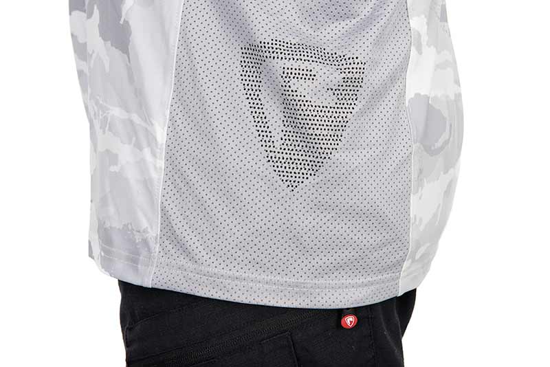 Bluză cu protecție UV Fox Rage UV Hooded Top, Light Camo, Medium