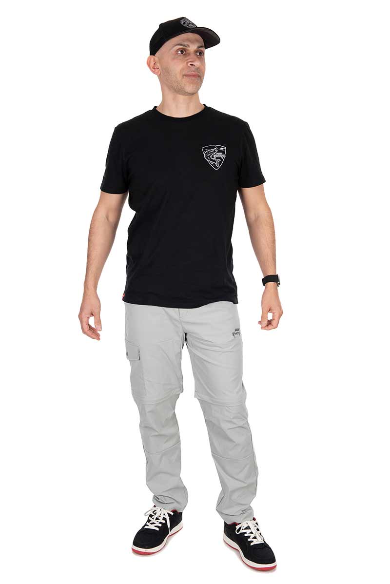 Pantaloni Fox Rage Zip-Off Shorts, Gri, Medium
