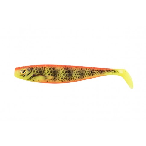 Shad Fox Rage Pro Shad, Ultra UV Bright Perch, 10cm, 1buc/plic