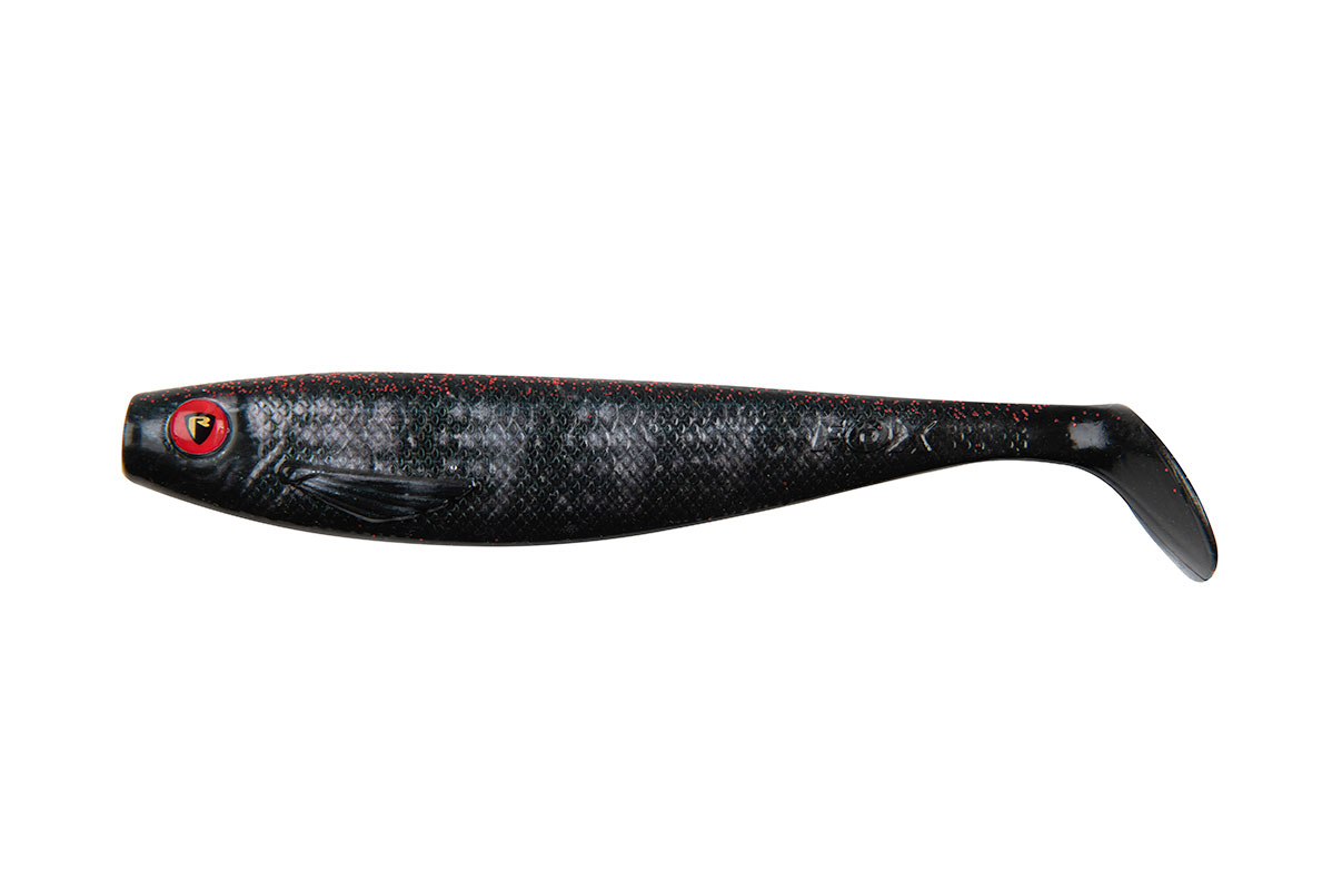 Shad Fox Rage Pro Shad, Ultra UV Nightmare, 10cm, 1buc/plic