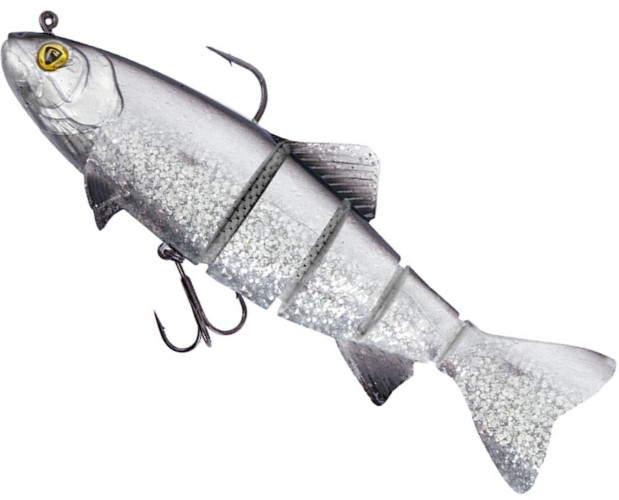 SWIMBAIT FOX RAGE REPLICANT® TROUT JOINTED UV SILVER BLEAK 50G 14CM