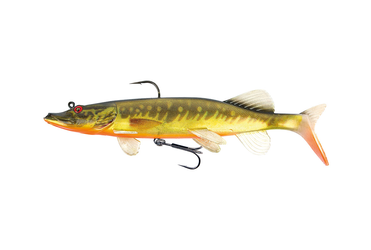 SWIMBAIT FOX RAGE REPLICANT® REALISTIC PIKE SUPERNATURAL HOT PIKE 10CM 14G
