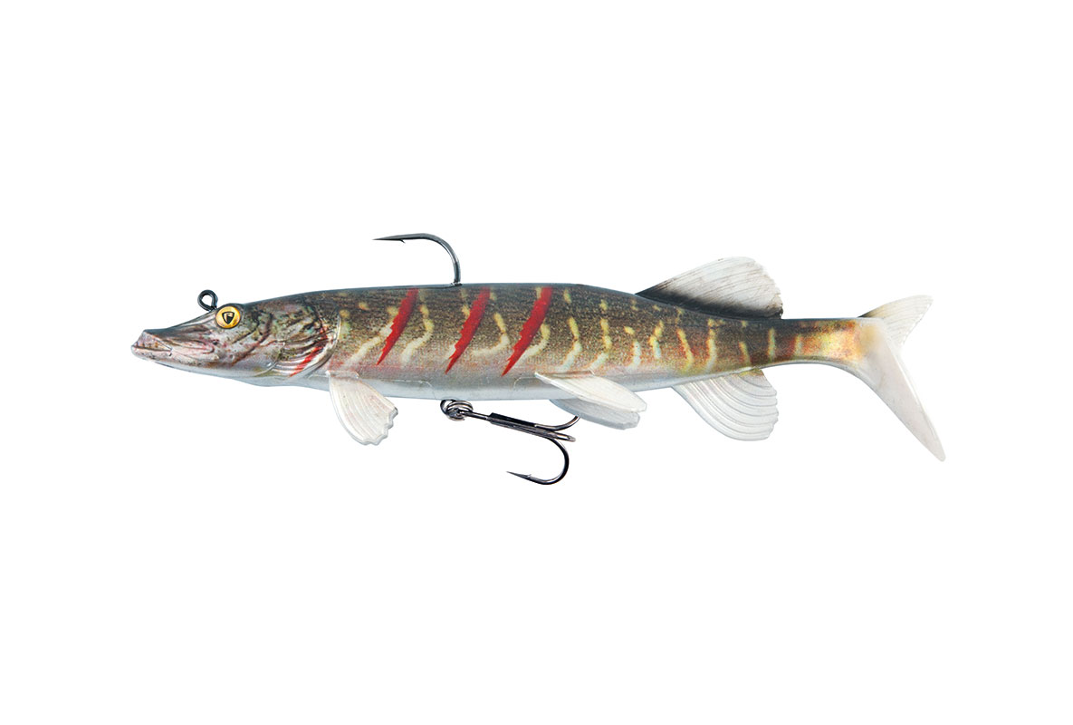 SWIMBAIT FOX RAGE REPLICANT® REALISTIC PIKE SUPERNATURAL WOUNDED PIKE 10CM 14G