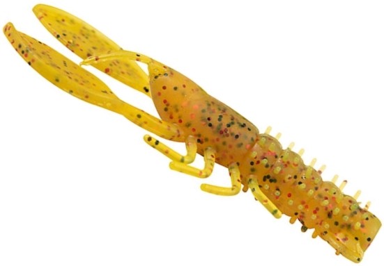 SHAD FOX RAGE FLOATING CREATURE CRAYFISH UV GOLDEN GLITTER 7CM 6BUC/PLIC