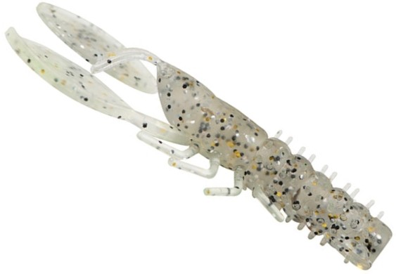 SHAD FOX RAGE FLOATING CREATURE CRAYFISH UV SALT-PEPPER 7CM 6BUC/PLIC