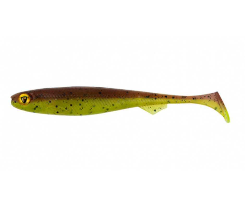 SHAD FOX RAGE SLICK SHAD ULTRA UV GREEN PUMPKIN 9CM