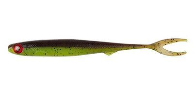 SHAD FOX RAGE SLICK FINESSE SUPER SOFT UV GREEN PUMPKIN 11CM