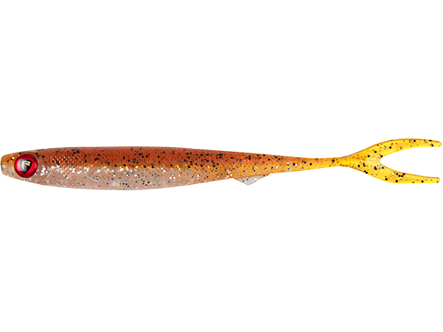 SHAD FOX RAGE SLICK FINESSE SUPER SOFT UV TINSEL OIL 11CM
