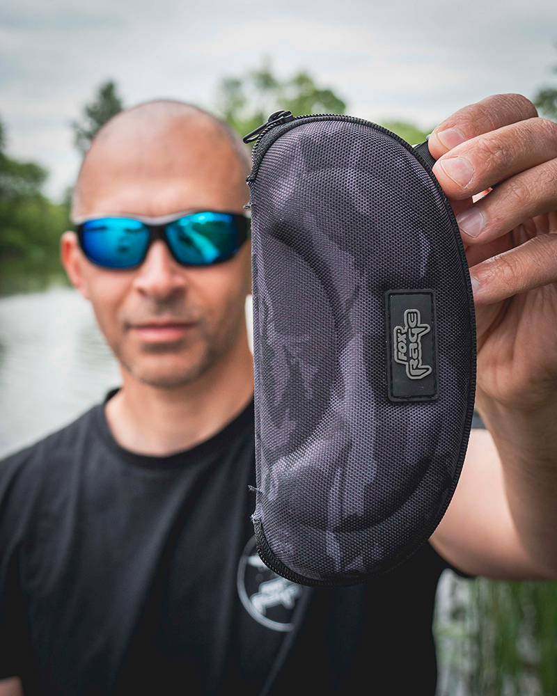 Ochelari polarizați Fox Rage Shield Wraps, Mirror Blue