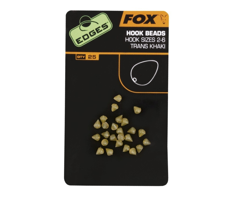 OPRITOARE CÂRLIG FOX EDGES™ HOOK BEADS  NR.2-6  25BUC/PLIC