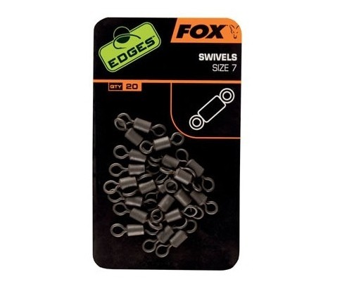 VÂRTEJ FOX EDGES™ SWIVEL NR.7 10BUC/PLIC
