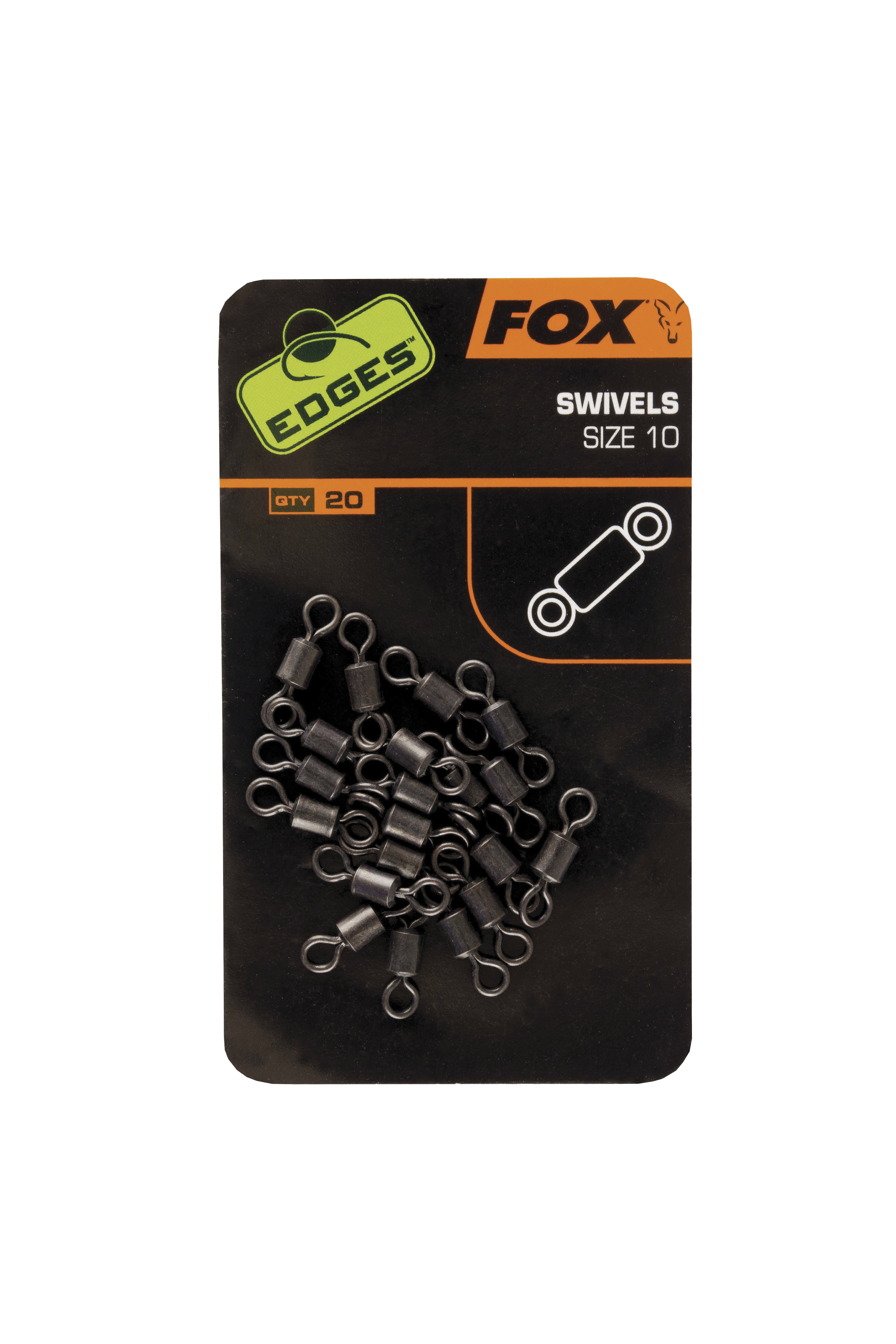 VÂRTEJ FOX EDGES™ SWIVEL NR.10 20BUC/PLIC