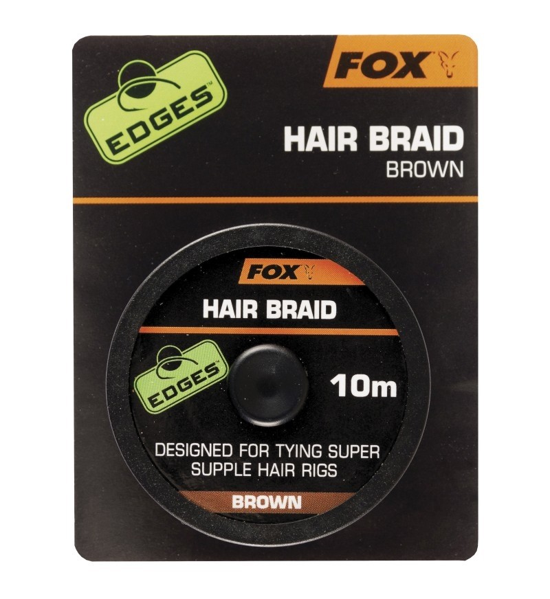 FIR PENTRU MONTURI FOX EDGES™ HAIR BRAID BROWN 10M