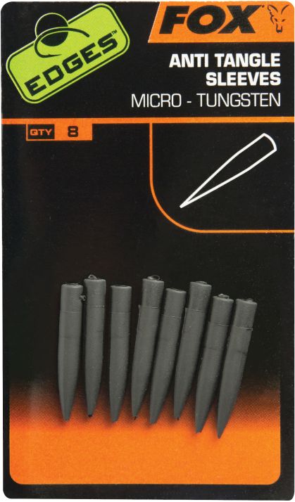 CONURI FOX EDGES™ TUNGSTEN ANTITANGLE SLEEVES MICRO 8BUC/PLIC