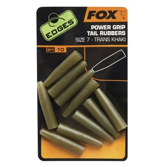 CONURI FOX EDGES™ POWER GRIP TAIL RUBBERS NR.7 10BUC/PLIC