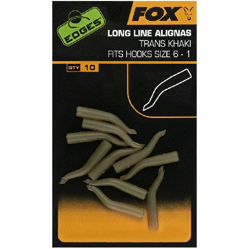 LINE ALIGNER FOX EDGES™ LONG LINE ALIGNAS TRANS KHAKI  NR.6-1  10BUC/PLIC