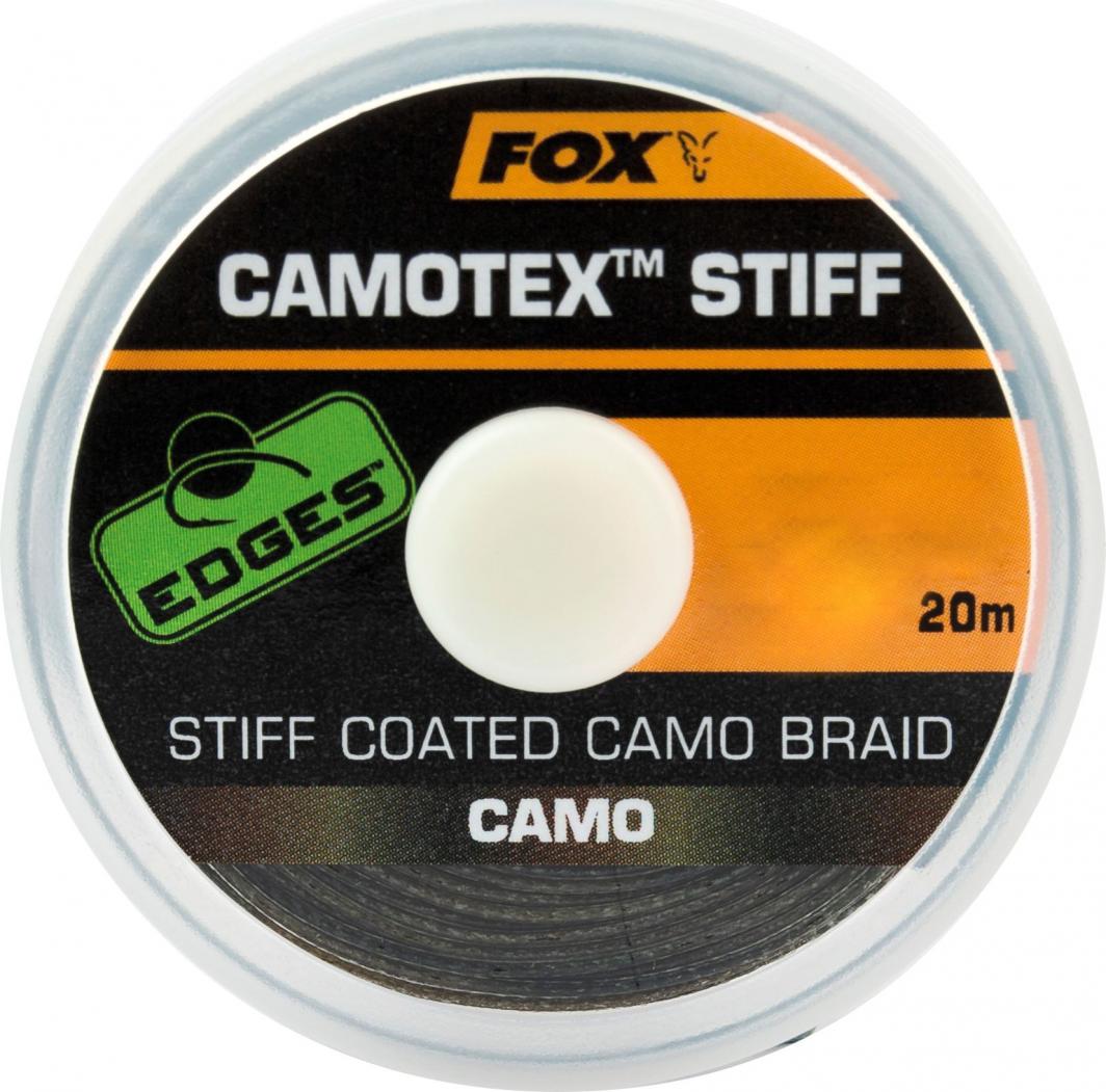 FIR TEXTIL CĂMĂȘUIT FOX EDGES™ CAMOTEX STIFF COATED 20LB 20M