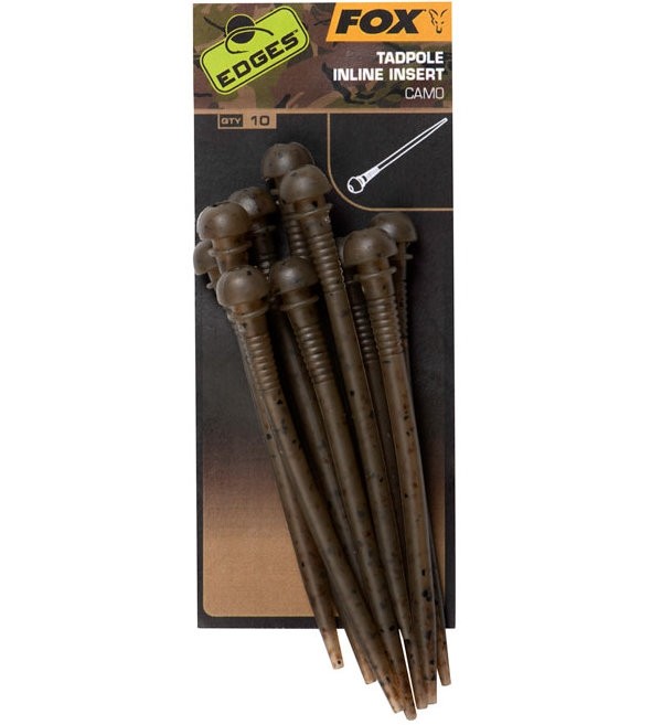 TIJĂ BLOCARE PLUMB FOX EDGES™ CAMO TADPOLE INLINE INSERT 10BUC/PLIC