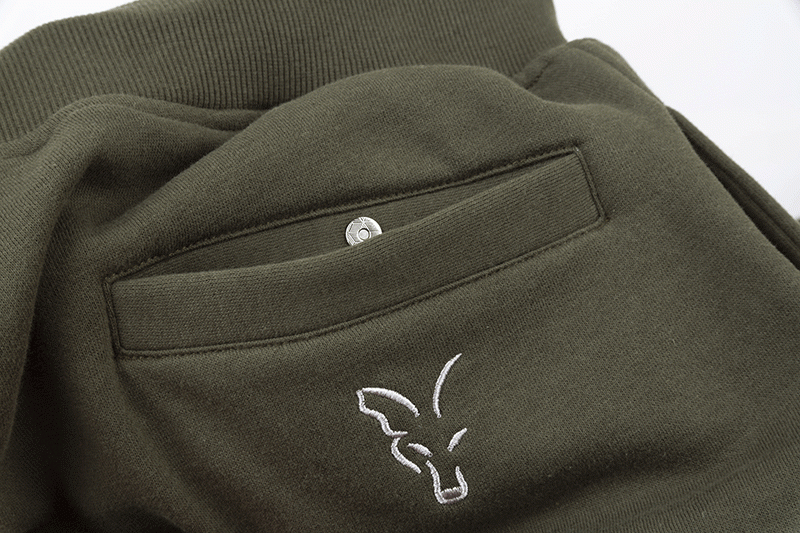 PANTALONI FOX COLLECTION JOGGERS GREEN-SILVER MĂRIME L