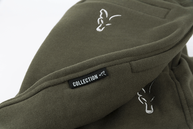 PANTALONI FOX COLLECTION JOGGERS GREEN-SILVER MĂRIME L