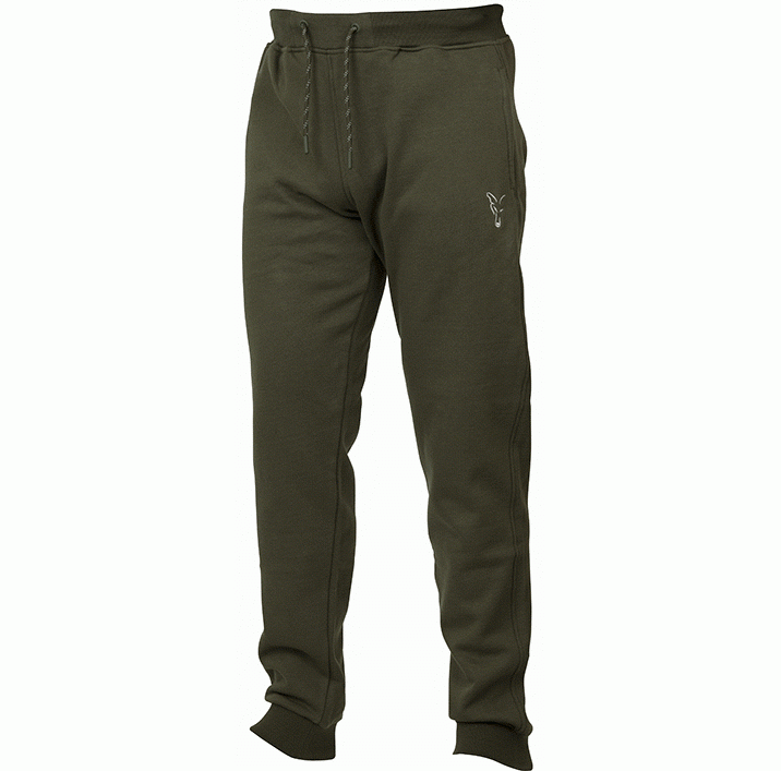 PANTALONI FOX COLLECTION JOGGERS GREEN-SILVER MĂRIME L