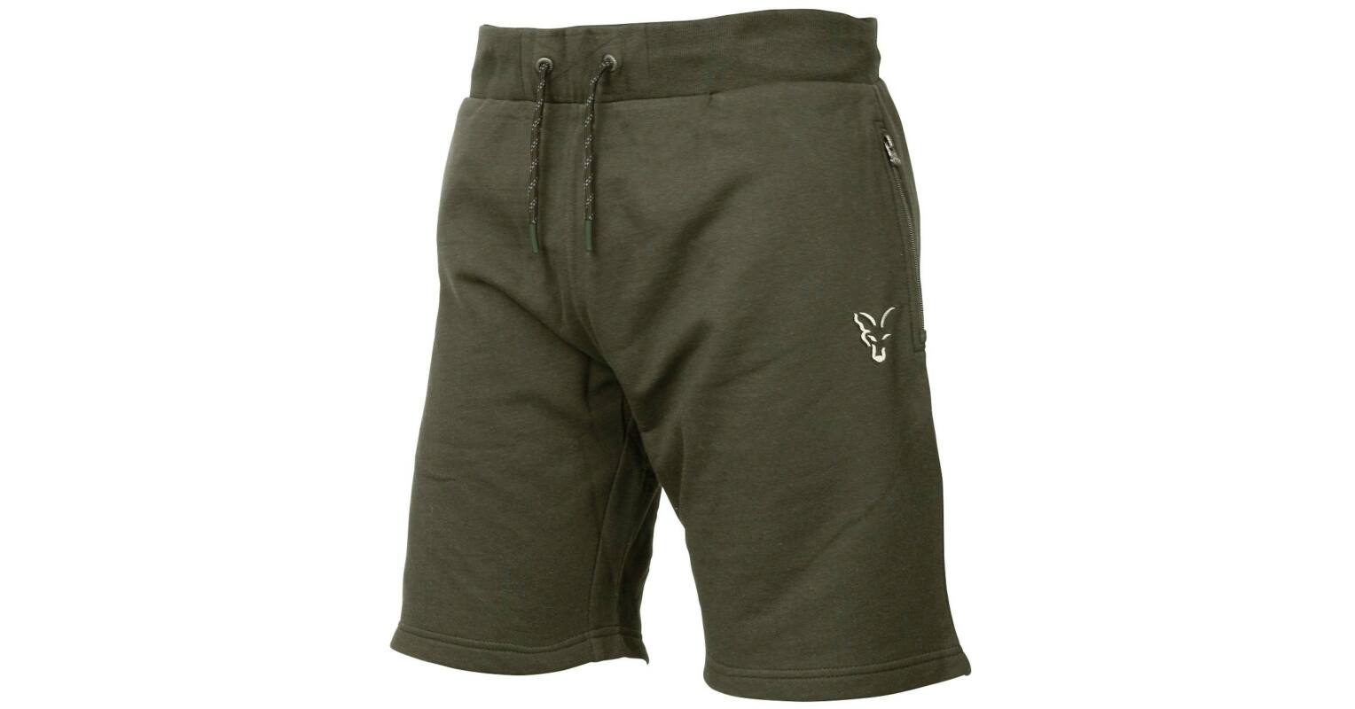 PANTALONI SCURȚI FOX COLLECTION LIGHTWEIGHT SHORTS GREEN-SILVER MĂRIME M